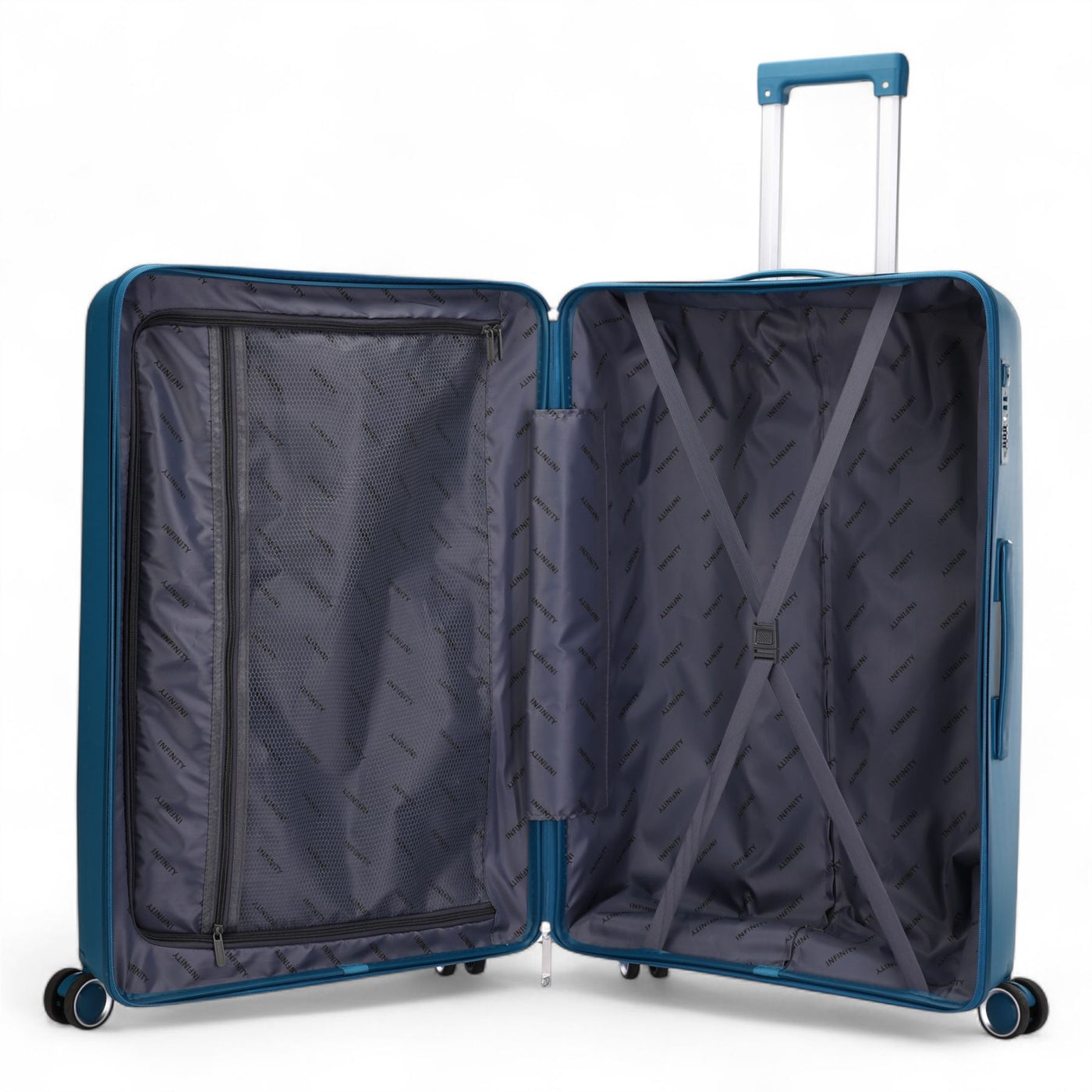 Hard Shell Suitcase Cabin TSA Luggage Travel Set