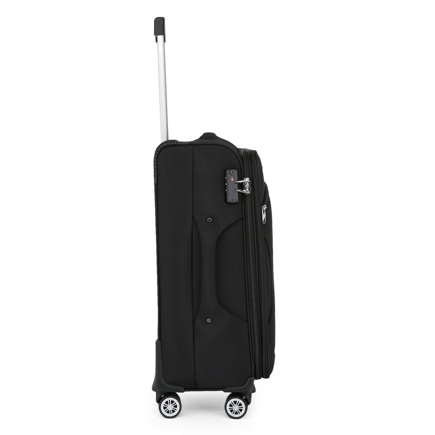 Soft Cabin Suitcase 36.5 x 23.5 x 58 cm Nylon 900D Suitable Integrated TSA Lock for Easyjet, Ryanair, Wizzair