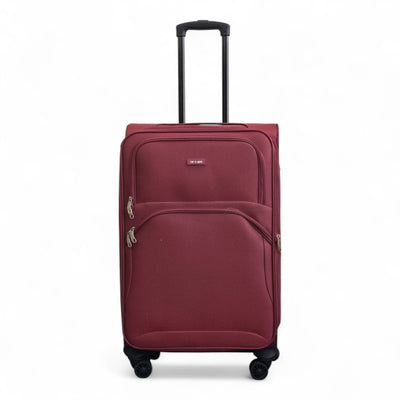 Expandable Soft 8 Wheel Lightweight Suitcase Luggage Travel Bags Set