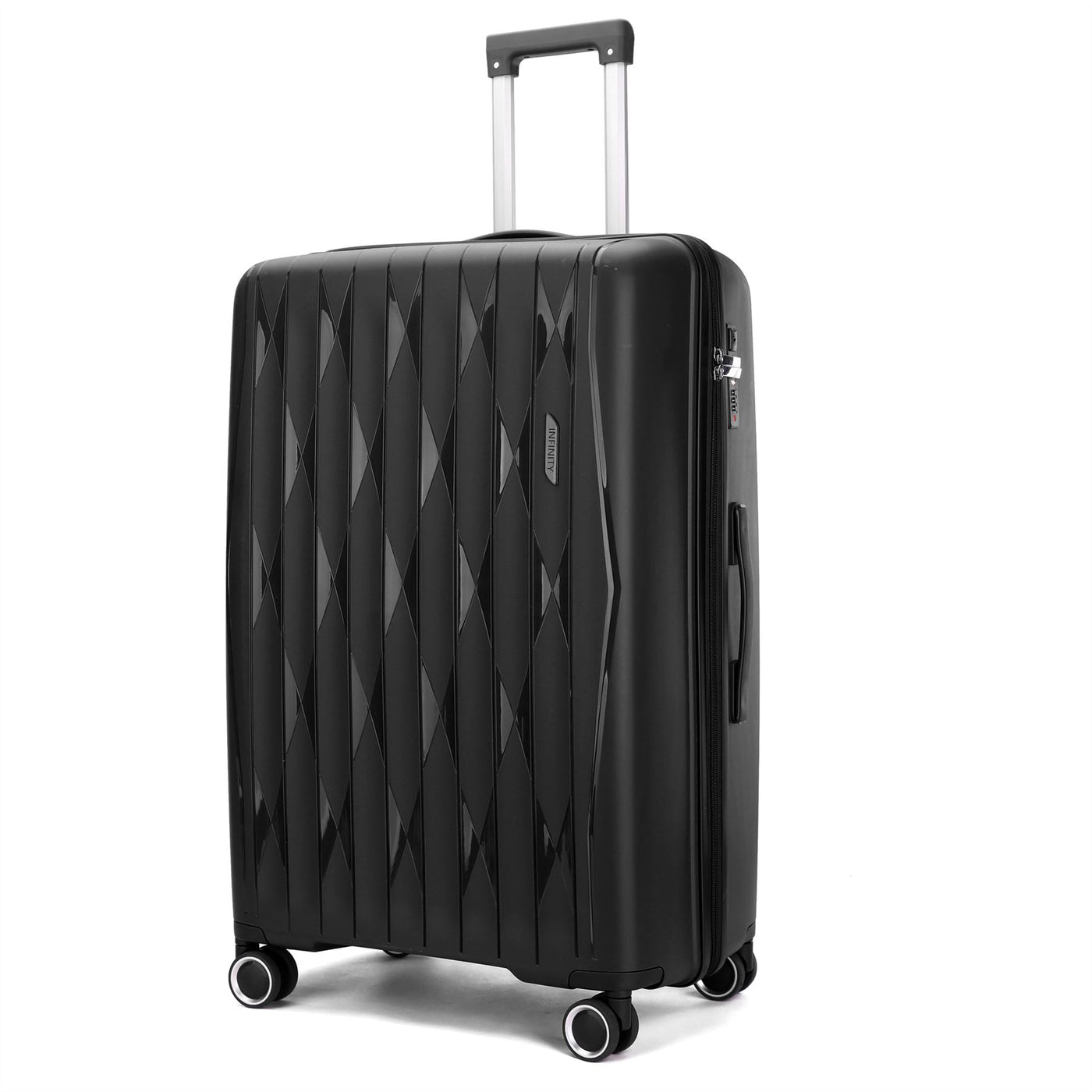 Hard Shell Suitcase Cabin TSA Luggage Travel Set