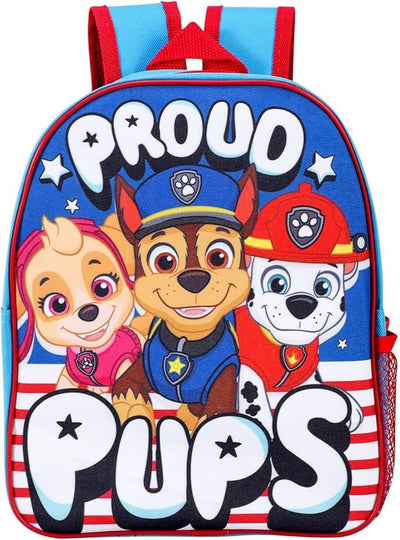 Paw Patrol Backpack  Adjustable Shoulder Strap Schoolbag