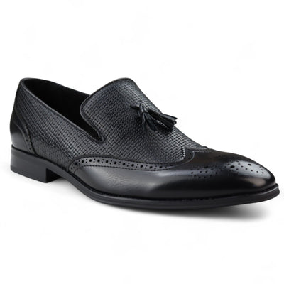 Men's Tassel Moccasin Loafers Smart Slip-On Dress Shoes