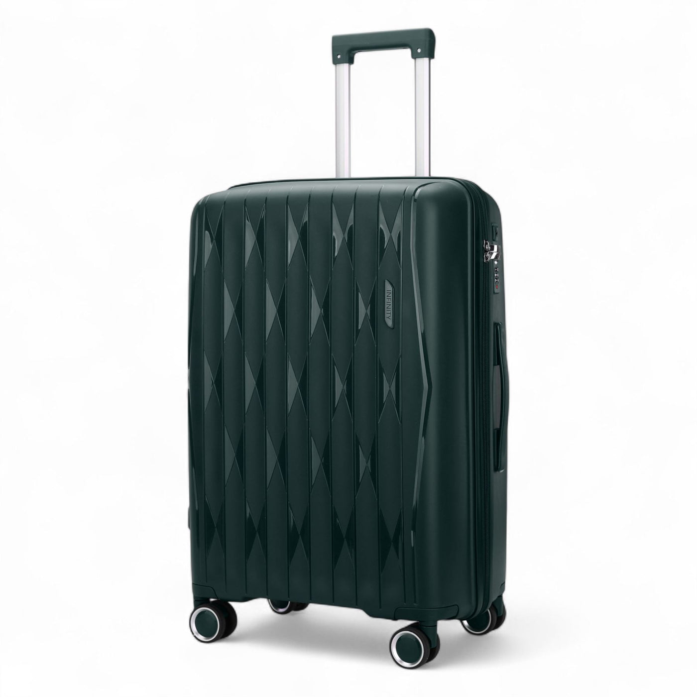 Hard Shell Suitcase Cabin TSA Luggage Travel Set