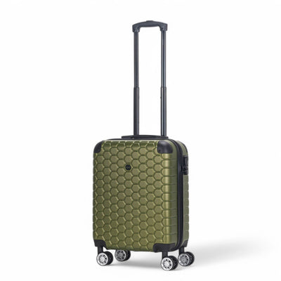 Expandable Hard Shell ABS 8 Wheel Luggage Travel Cabin Holiday Bags Suitcase Set