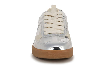 Blowfish Malibu Womens Silver Lace-Up Sneakers - Tastic