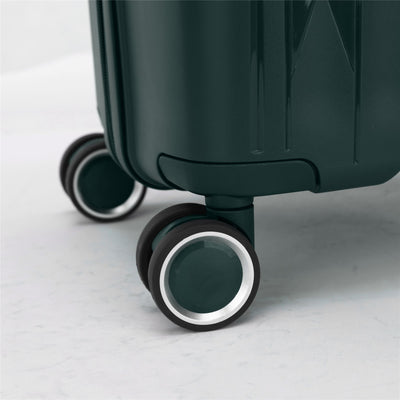 Hard Shell Suitcase Cabin TSA Luggage Travel Set