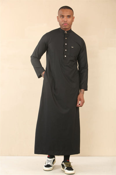 Men's Thobe Arab Saudi Emirati Islamic Clothing Jubba Robe