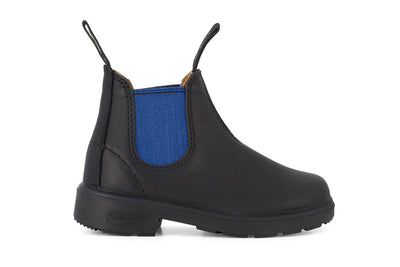 Blundstone #580 Kids Black/Blue Chelsea Boot