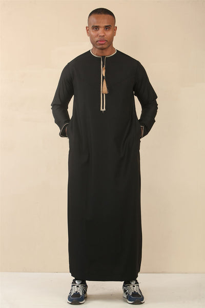 Men's Omani Eid Thobe  Saudi Emirati Jubba Robe