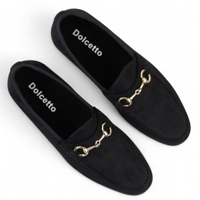 Men's Suede Moccasin Leather Lined Loafers