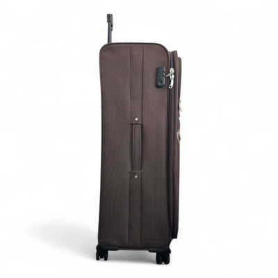 Expandable Soft 8 Wheel Lightweight Suitcase Luggage Travel Bags Set