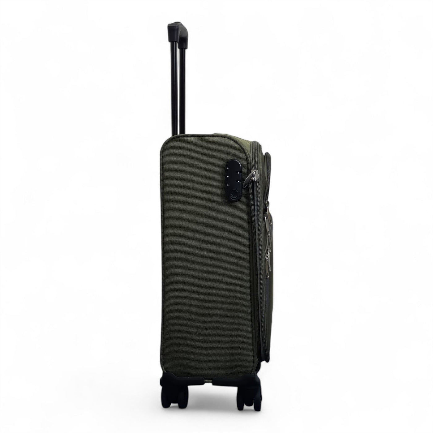 Expandable Soft 8 Wheel Lightweight Suitcase Luggage Travel Bags Set