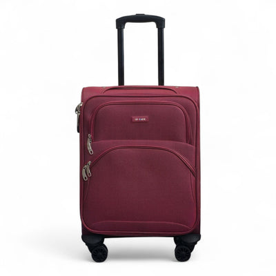 Expandable Soft 8 Wheel Lightweight Suitcase Luggage Travel Bags Set