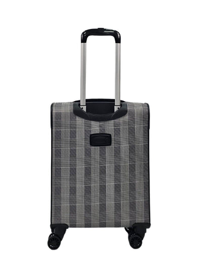 Lightweight Print Suitcases 8 Wheel Luggage Travel Soft Bags Set