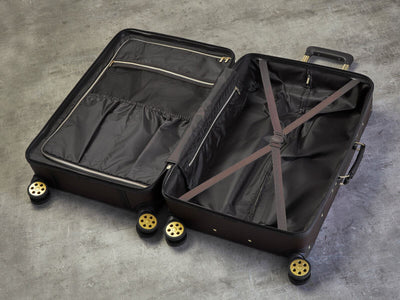 Vintage Hard Shell Luggage Trunk Suitcase Set