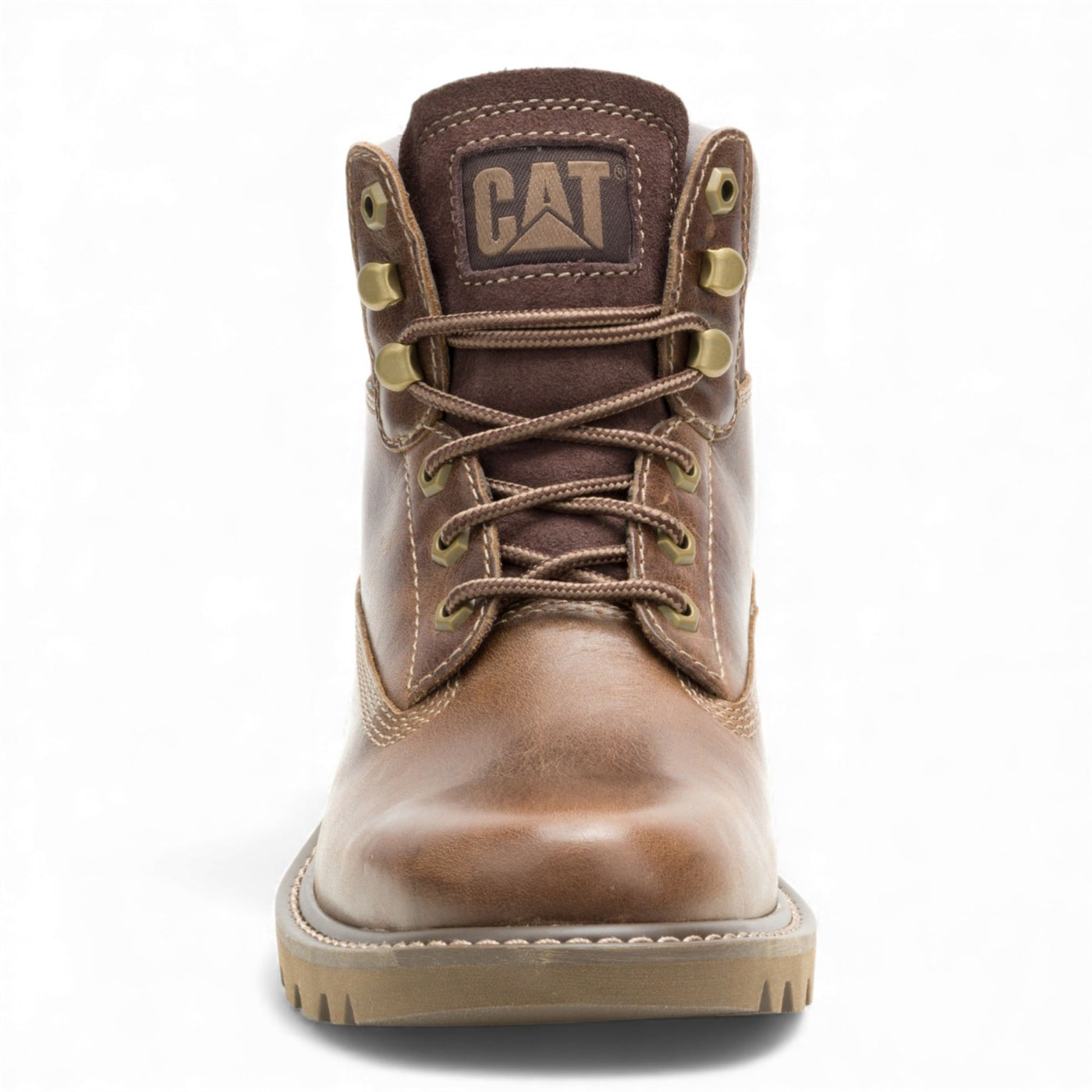 CAT (Caterpillar) Colorado 2.0 Fossil Brown Leather Hiking Ankle Boots