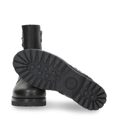 Panama Jack Women's Fabi Igloo B1 Black Waterproof Leather Ankle Boots