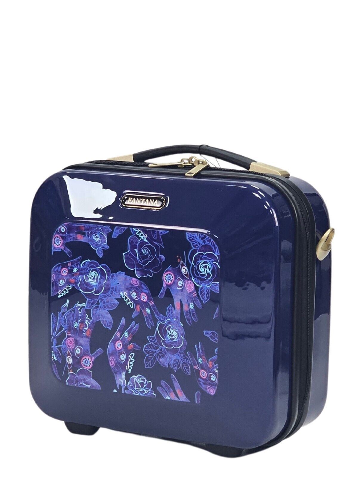 Hard Shell Flower Print Suitcase Luggage Set