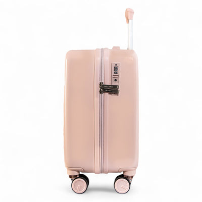 Hard Shell Cabin 44 x 22 x 38 cm TSA Secure Luggage Suitcase Suitable for Easyjet, Ryanair