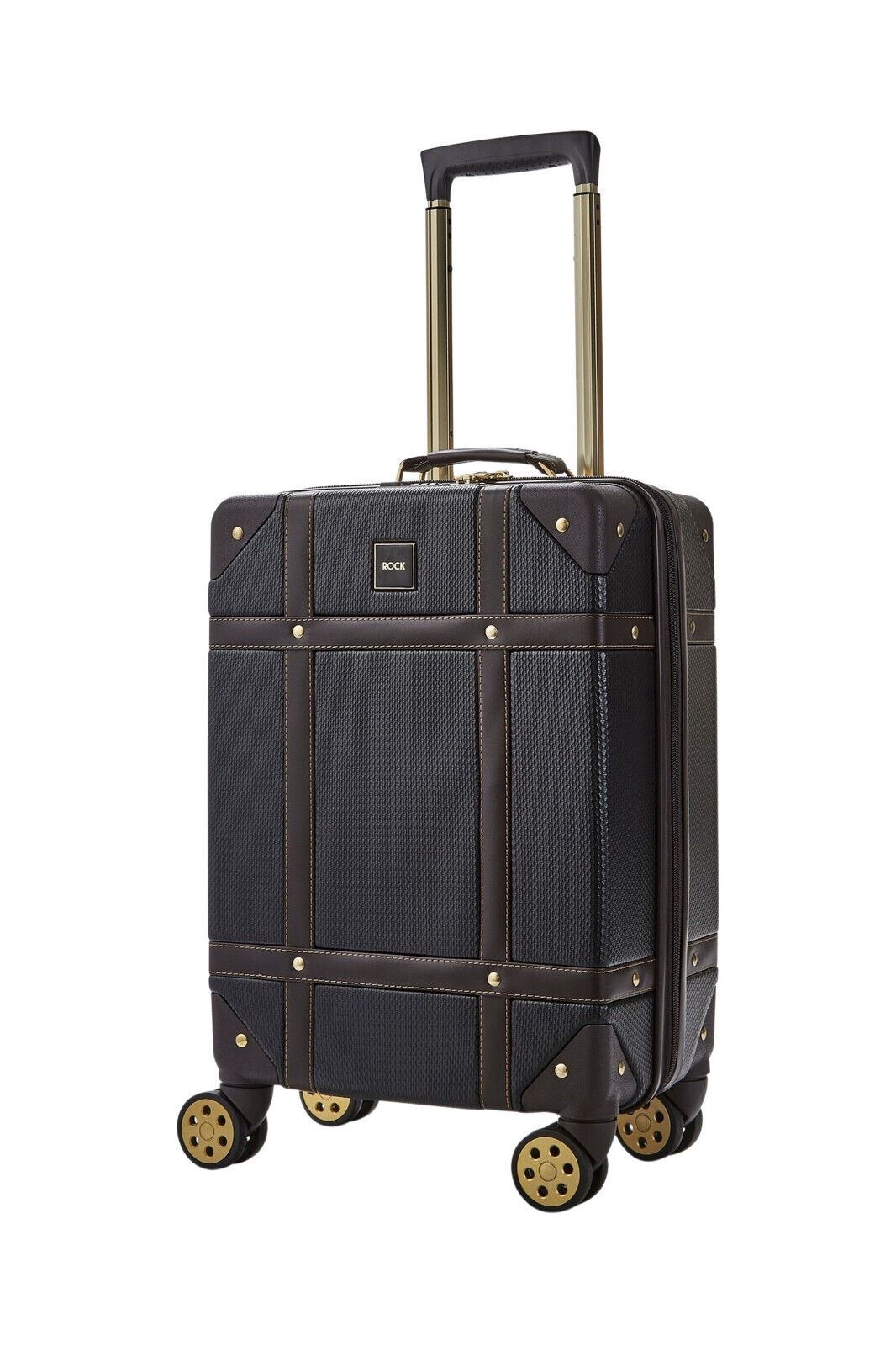 Vintage Hard Shell Luggage Trunk Suitcase Set