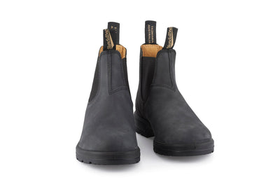 Blundstone #587 Rustic Black Chelsea Boot