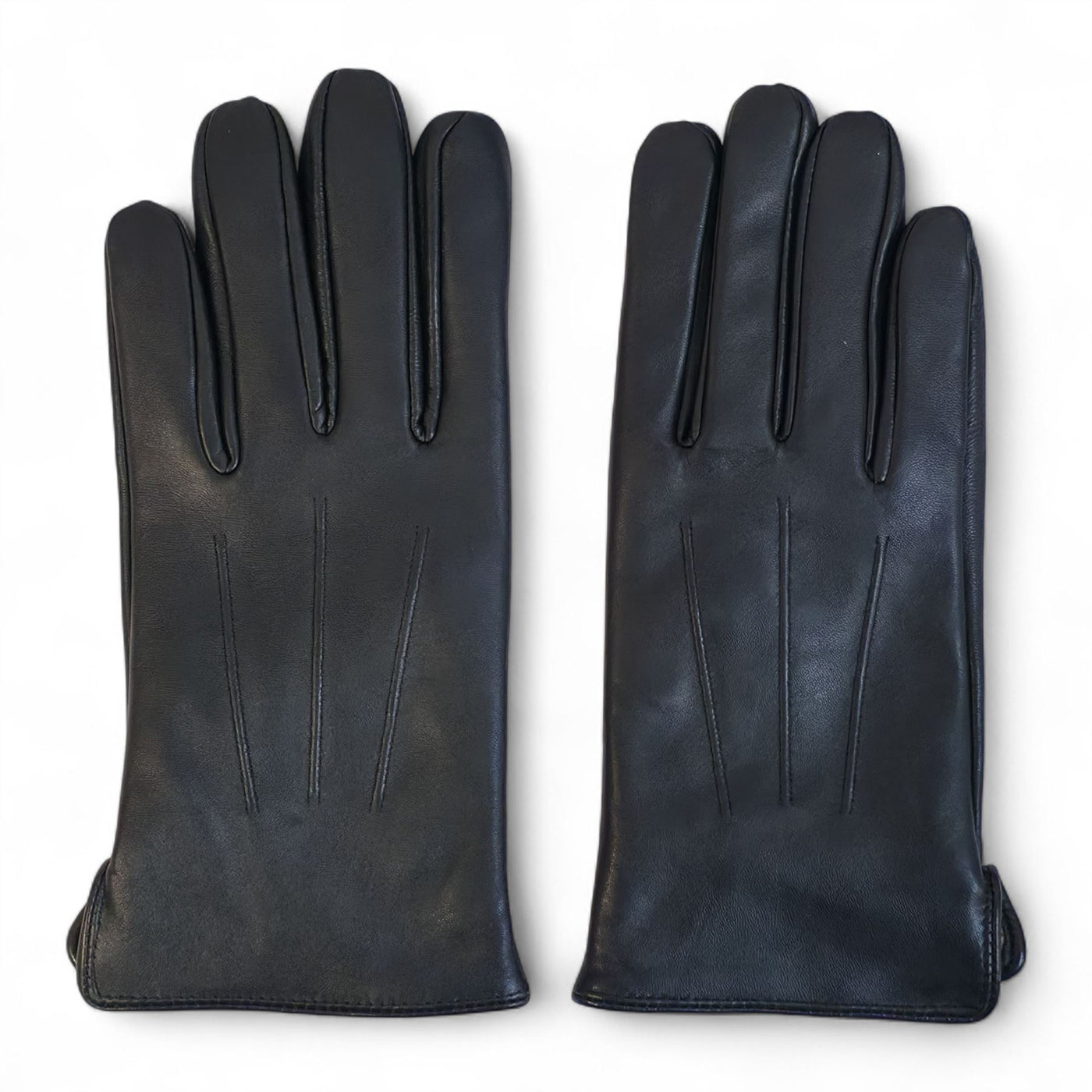 Men’s Italian Leather Warm Wool Lining Winter Gloves - M-LGV-305