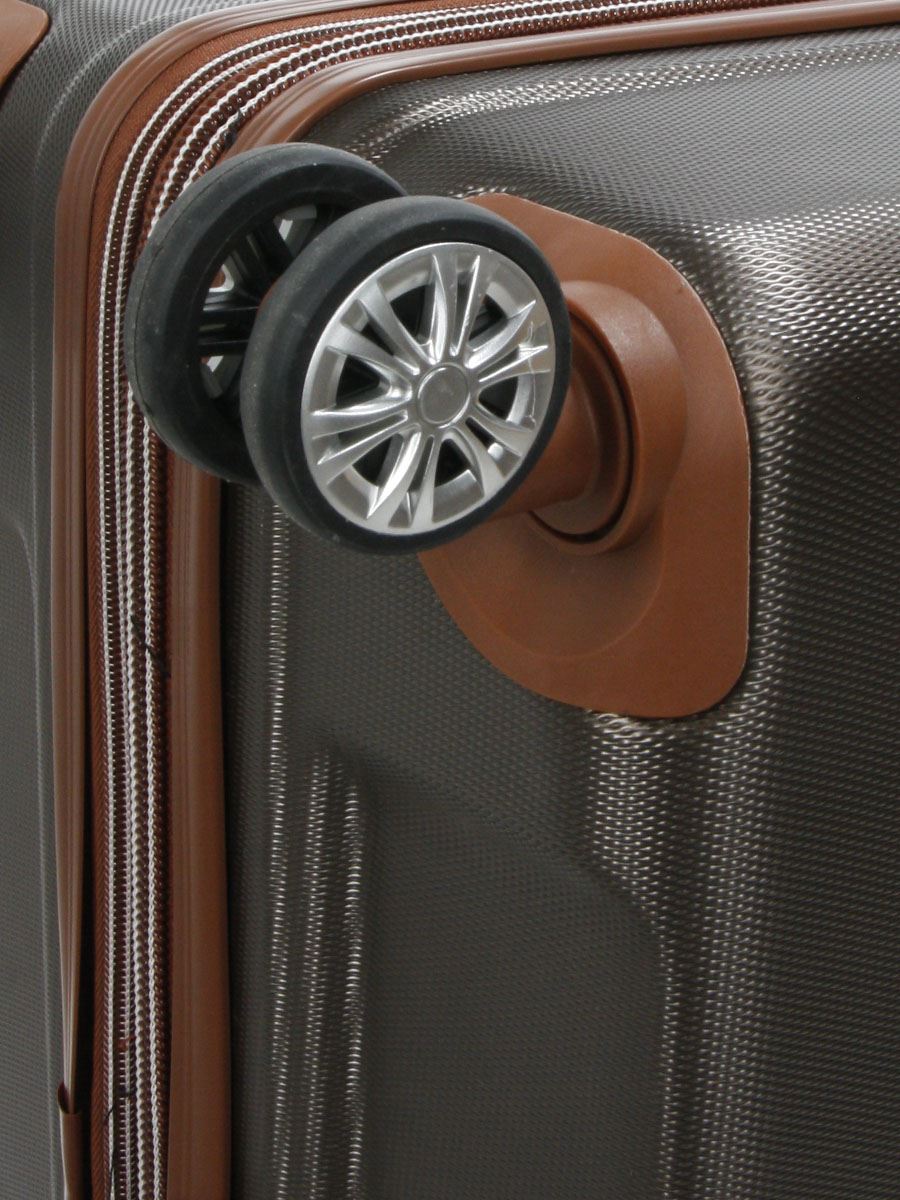 Expandable Hard Shell ABS Suitcase Set 8 Wheel Robust Travel Case Holiday Luggage