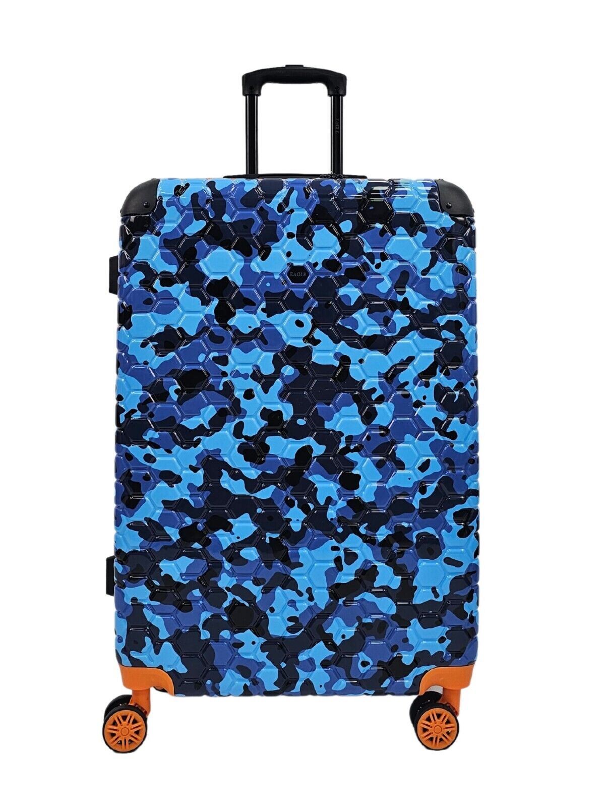 Hardshell Camo Robust ABS Suitcase Set