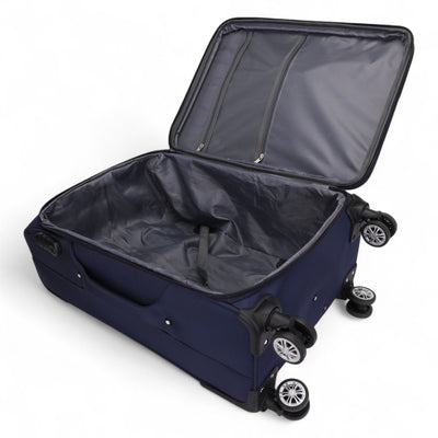 8 Wheel Lightweight Suitcase Luggage Travel Bags Set