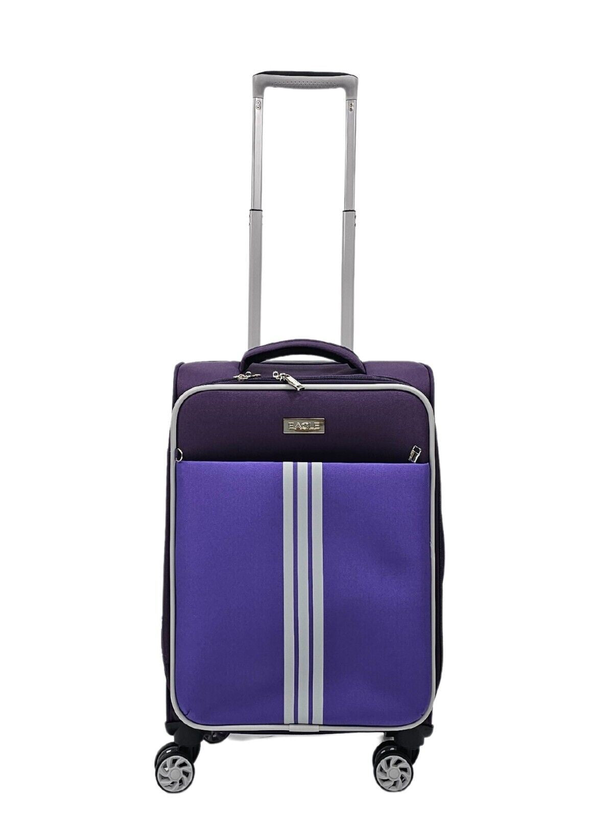 Lightweight  Soft Suitcases 4 Wheel Luggage Travel Bag