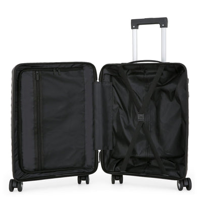 Robust Hard Shell Cabin Suitcase 36 x 24 x 55 cm TSA Luggage Suitable for Easyjet, Ryanair, Wizzair