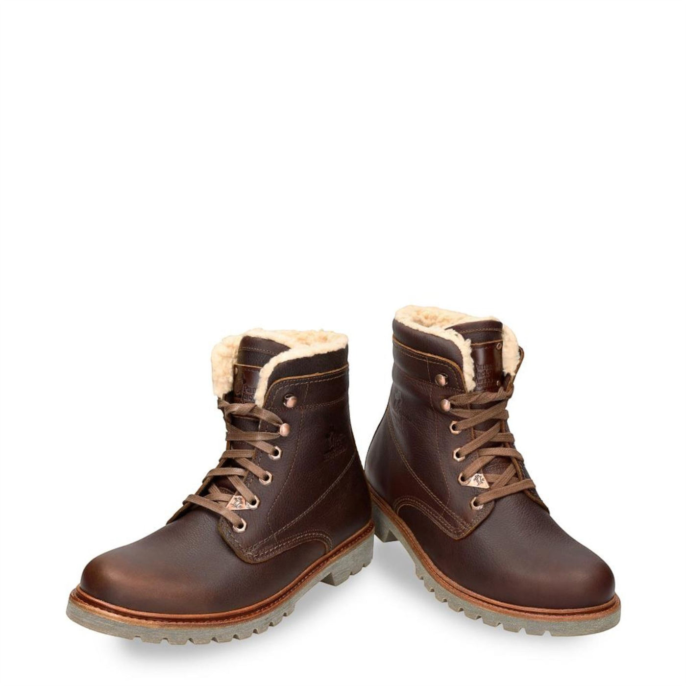 Panama Jack Men's P03 Aviator C23 Chestnut Waterproof Leather Ankle Boots
