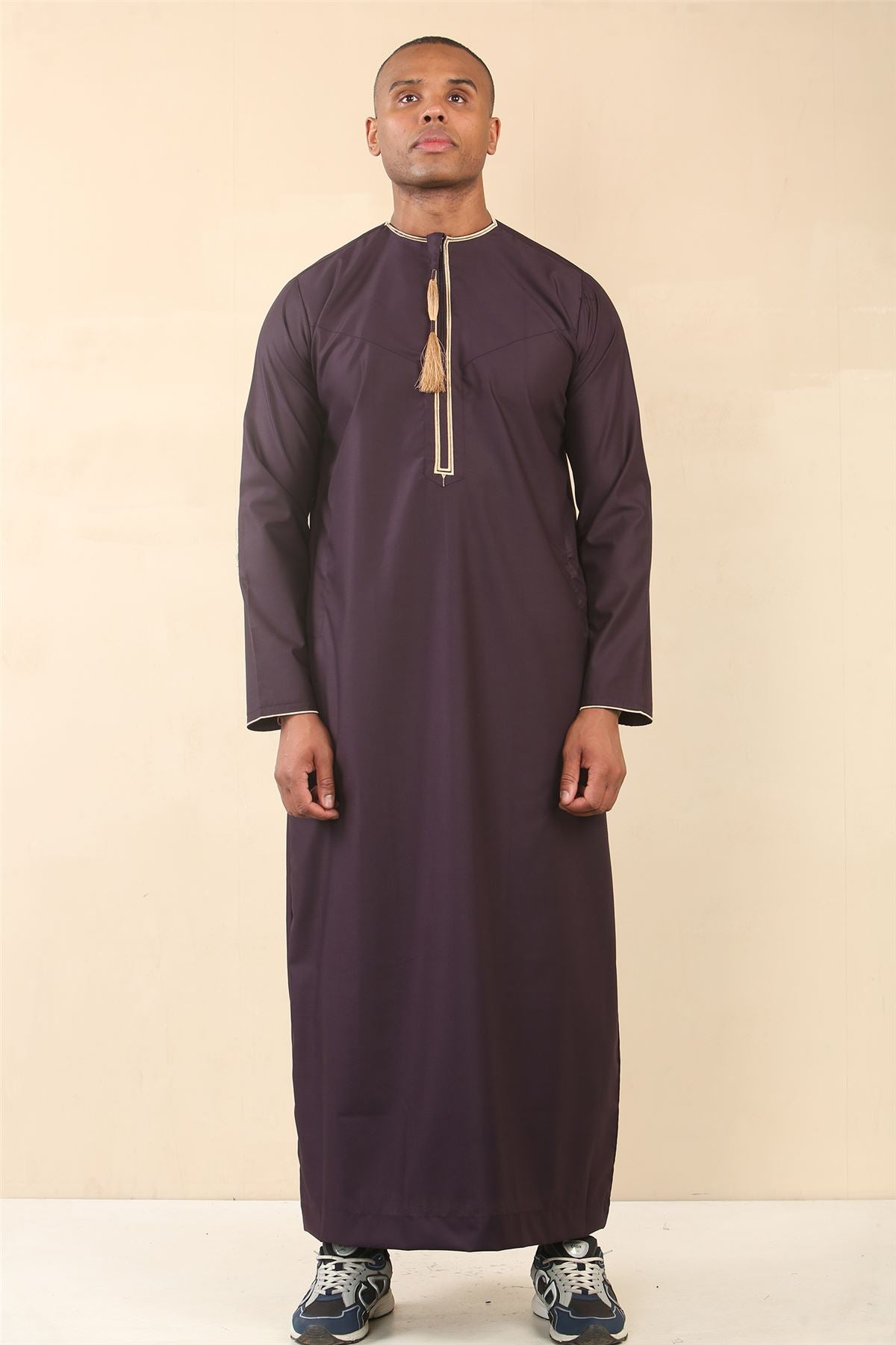 Men's Omani Eid Thobe  Saudi Emirati Jubba Robe