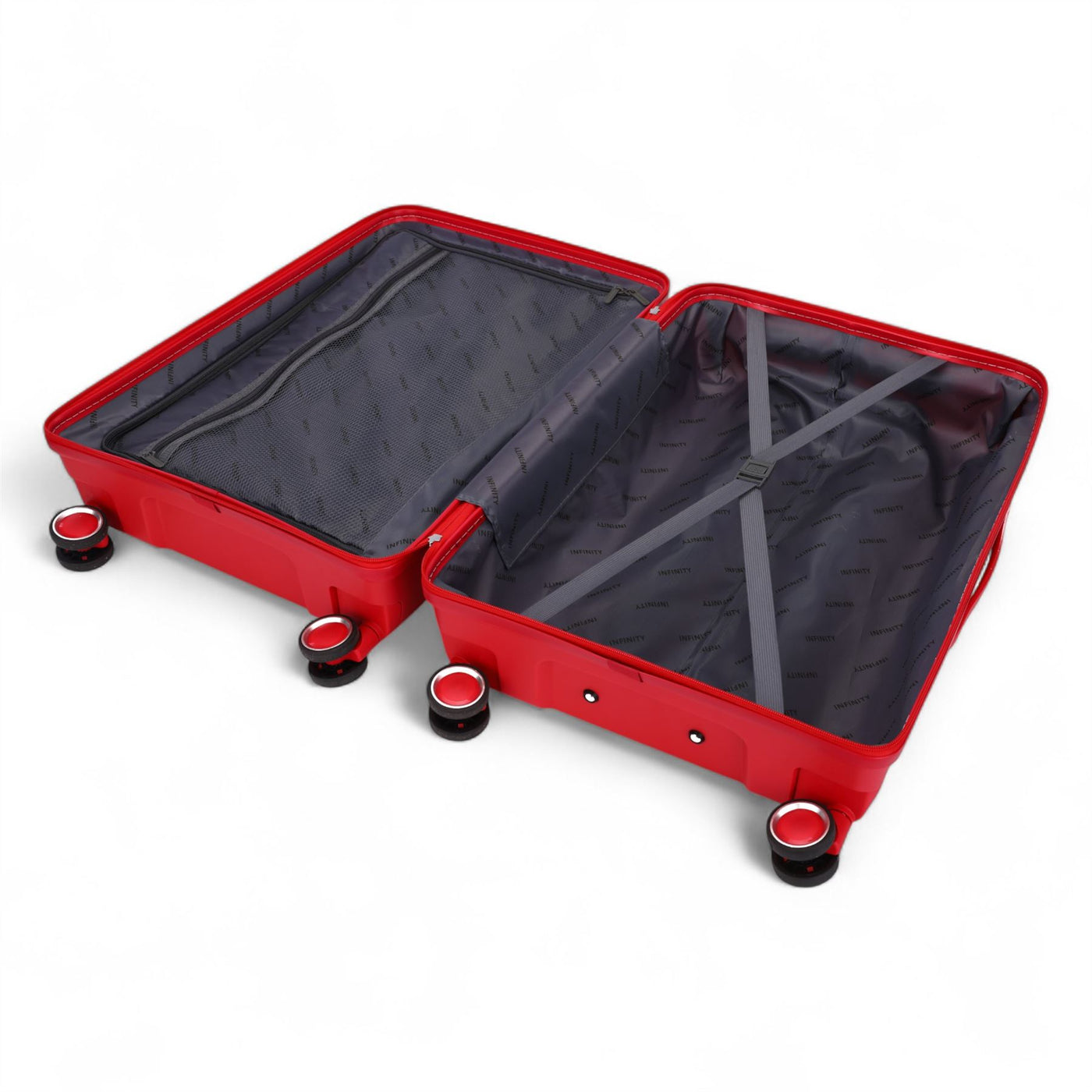 Hard Shell Suitcase Cabin TSA Luggage Travel Set