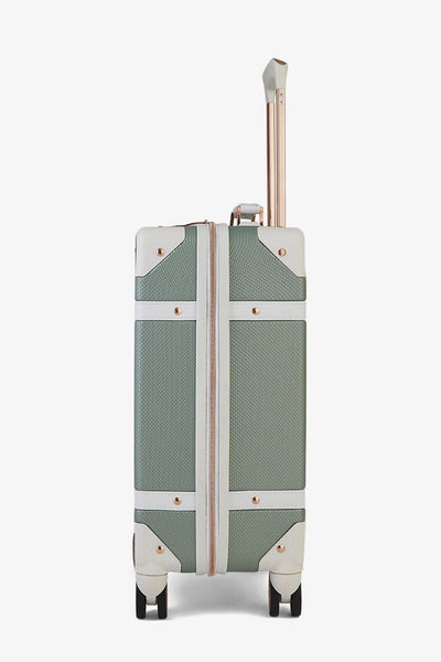 Vintage Hard Shell Luggage Trunk Suitcase Set
