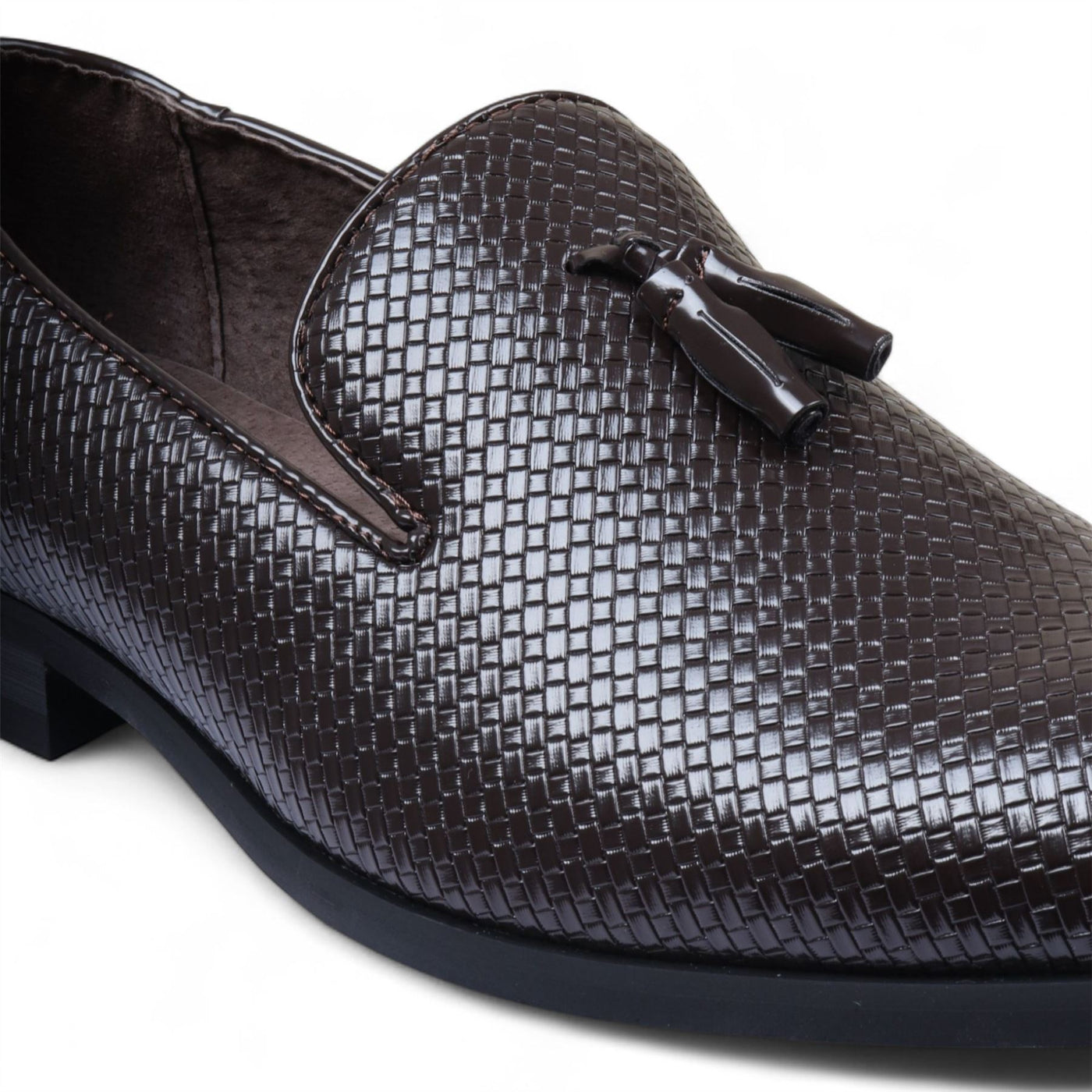 Men’s Formal Tassel Loafers Slip-On Leather Shoes