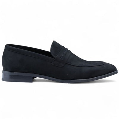 Men's Suede Moccasin Loafers Smart Slip-On Shoes