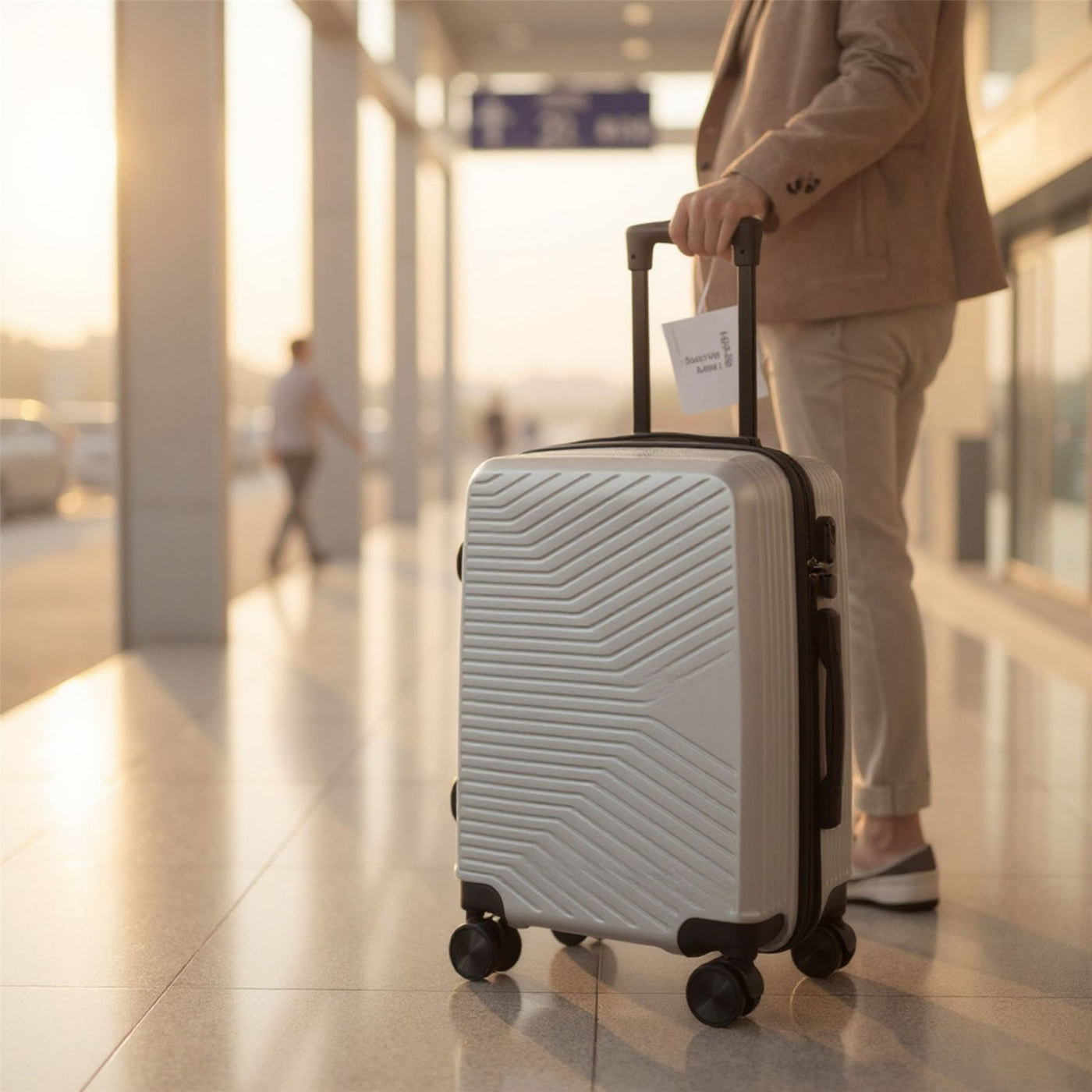 Hard Shell Cabin  48 x 37 x 20 cm Luggage Suitcase Suitable for Easyjet, Ryanair