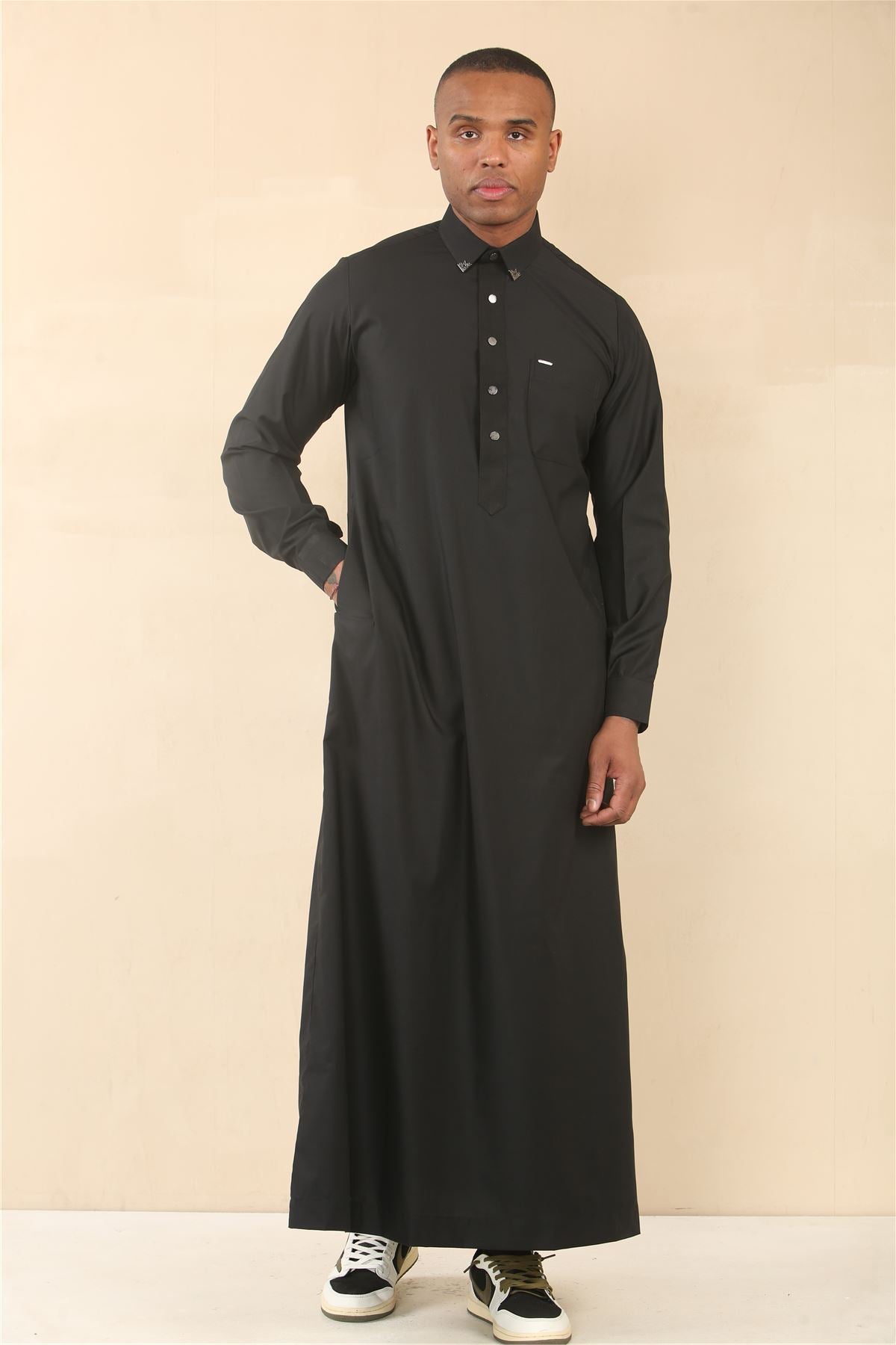 Men's Thobe Arab Saudi Emirati Islamic Clothing Jubba Robe