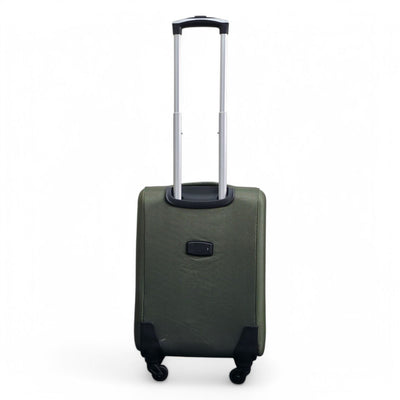 Expandable Soft Shell Cabin Suitcase 50.5 x 37 x 26 cm Luggage Suitable for Easyjet, Ryanair