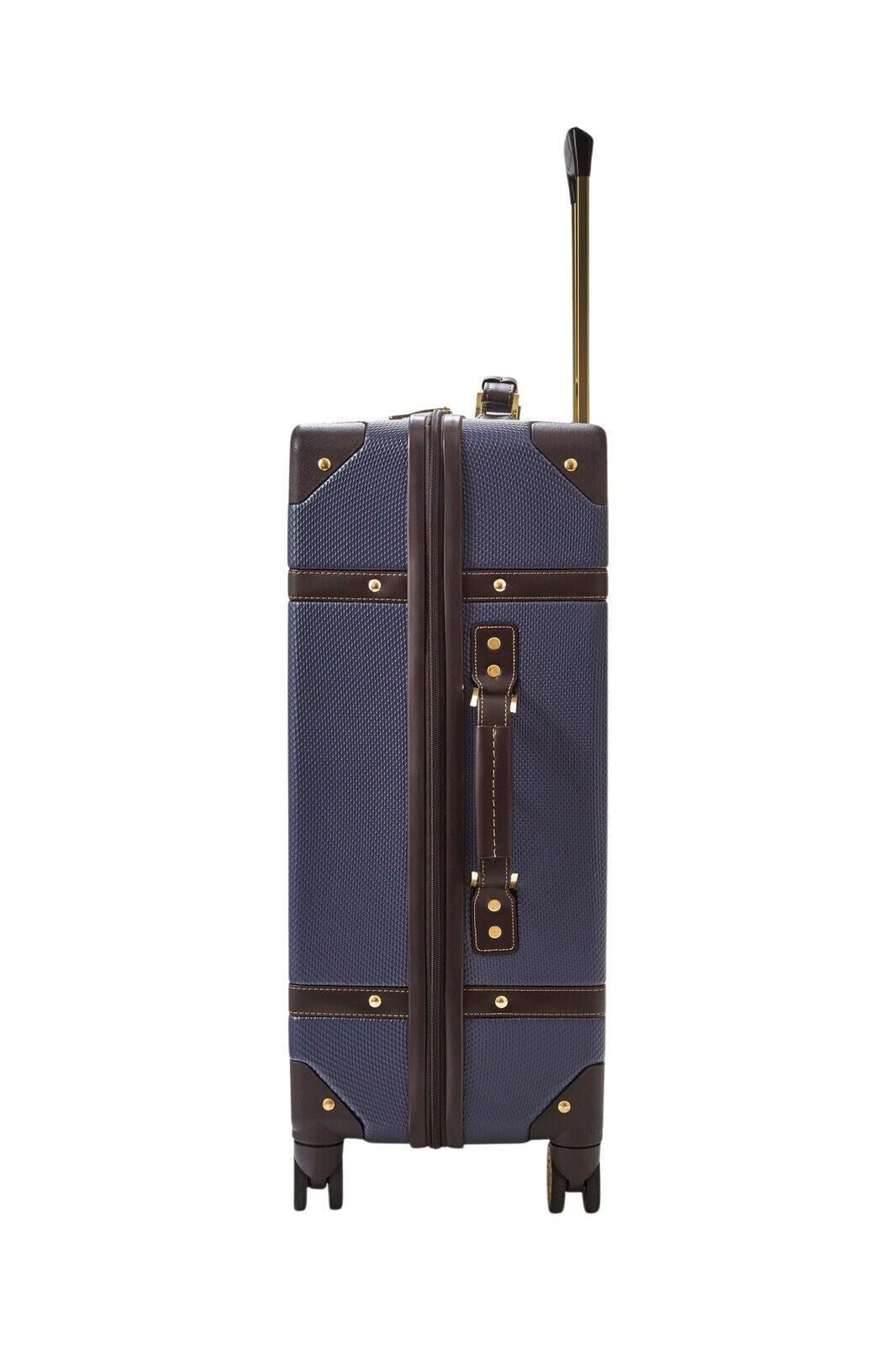 Vintage Hard Shell Luggage Trunk Suitcase Set