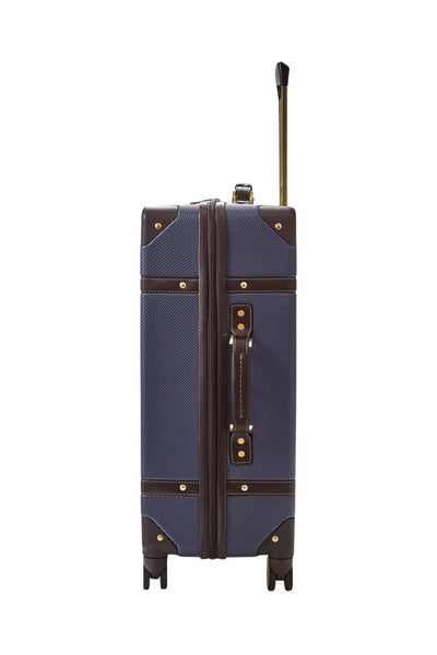 Vintage Hard Shell Luggage Trunk Suitcase Set