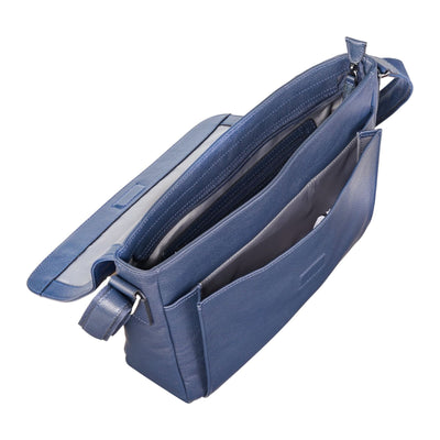 Genuine Leather Laptop Bag Travel Work Messenger Satchel - Camden