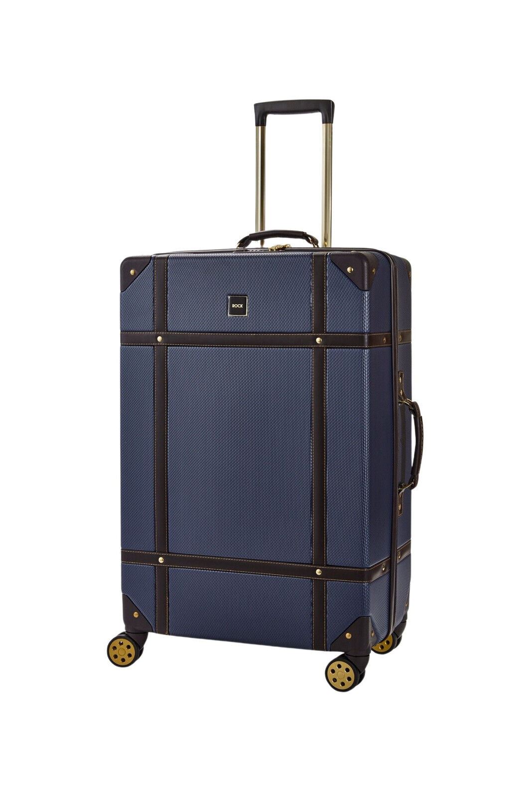 Vintage Hard Shell Luggage Trunk Suitcase Set