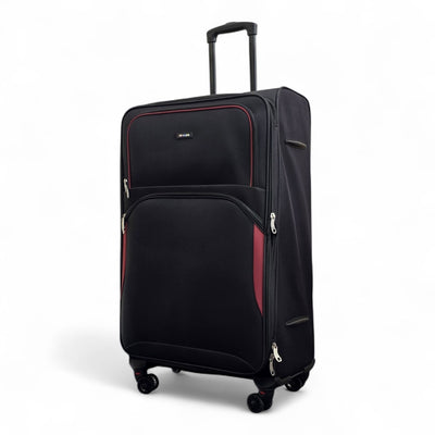 Expandable Soft 8 Wheel Lightweight Suitcase Luggage Travel Bags Set