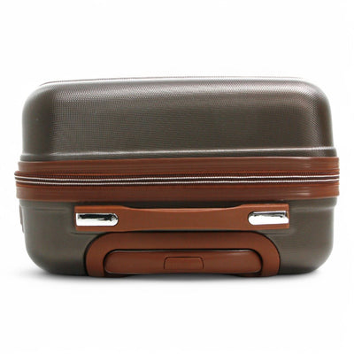 Expandable Hard Shell ABS Suitcase Set 8 Wheel Robust Travel Case Holiday Luggage