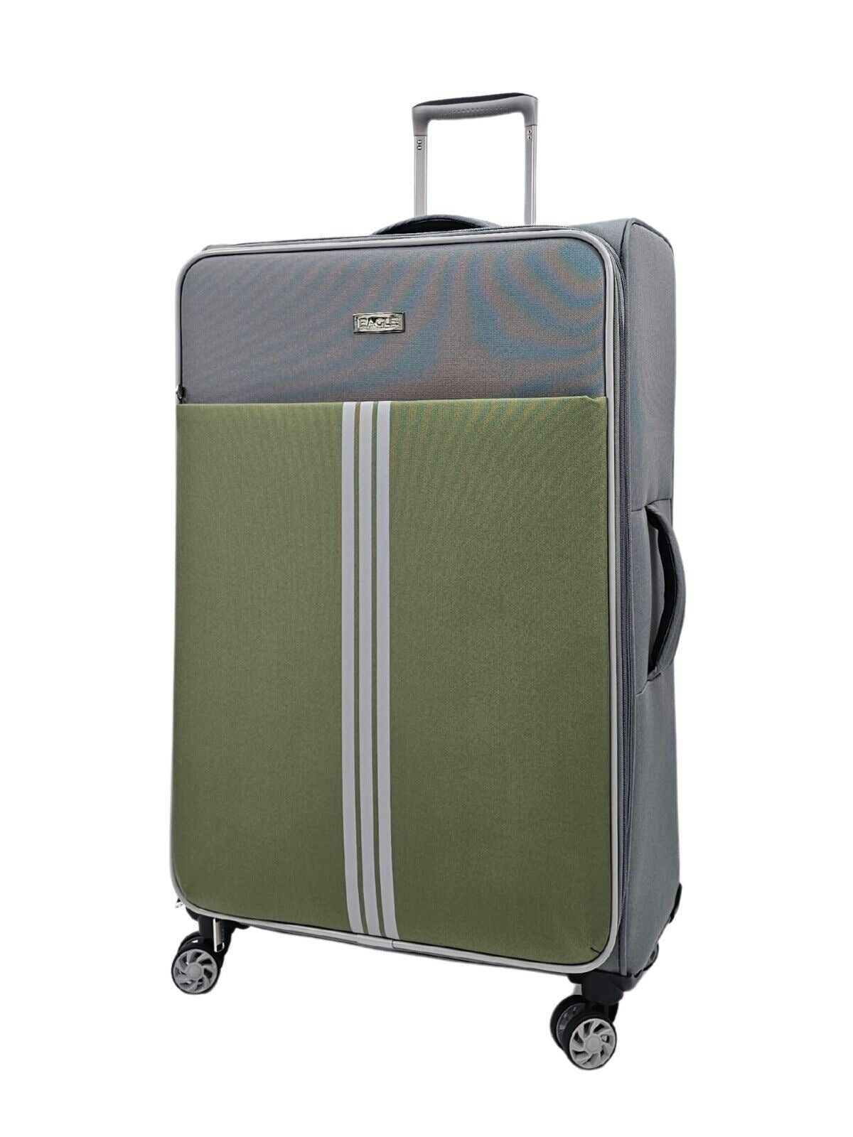 Lightweight  Soft Suitcases 4 Wheel Luggage Travel Bag