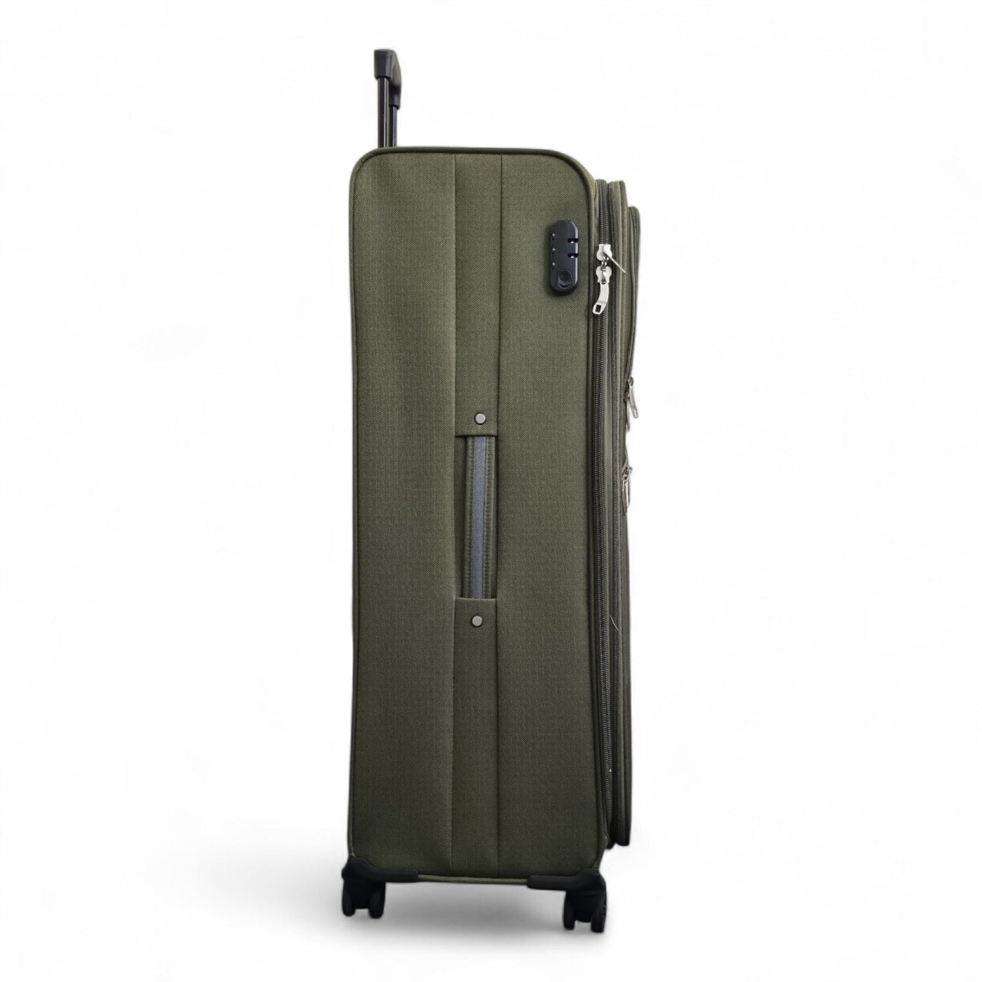 Expandable Soft 8 Wheel Lightweight Suitcase Luggage Travel Bags Set
