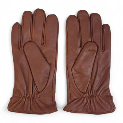 Men’s Italian Leather Warm Wool Lining Winter Gloves - M-LGV-305