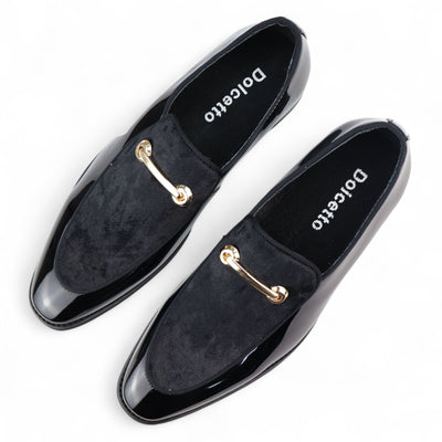 Men’s Smart Loafers Leather Lined Velvet Slip-On Shoes